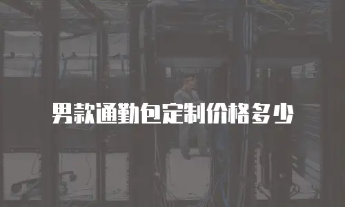 男款通勤包定制价格多少