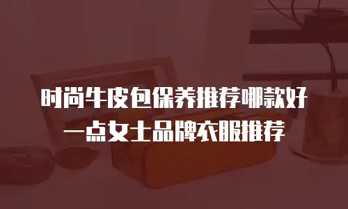 时尚牛皮包保养推荐哪款好一点女士品牌衣服推荐