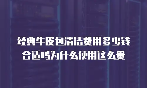经典牛皮包清洁费用多少钱合适吗为什么使用这么贵