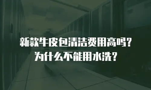 新款牛皮包清洁费用高吗？为什么不能用水洗？
