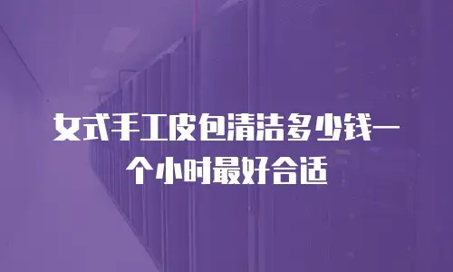 女式手工皮包清洁多少钱一个小时最好合适