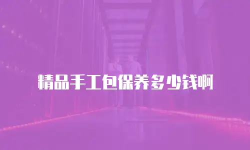 精品手工包保养多少钱啊