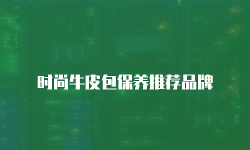 时尚牛皮包保养推荐品牌