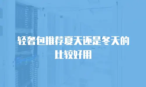 轻奢包推荐夏天还是冬天的比较好用