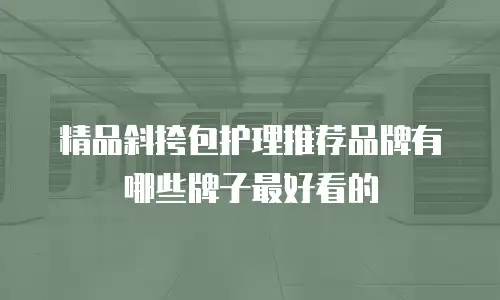 精品斜挎包护理推荐品牌有哪些牌子最好看的