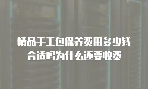 精品手工包保养费用多少钱合适吗为什么还要收费