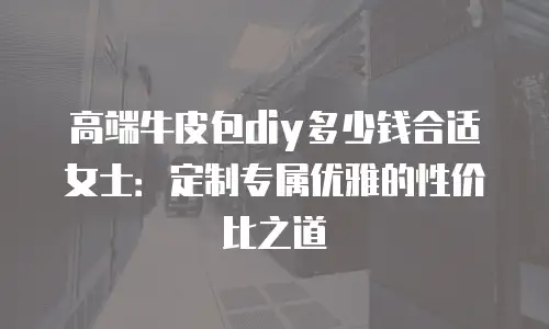 高端牛皮包diy多少钱合适女士：定制专属优雅的性价比之道