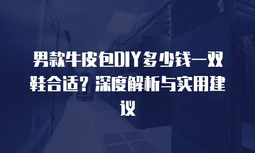 男款牛皮包DIY多少钱一双鞋合适？深度解析与实用建议