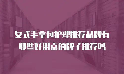 女式手拿包护理推荐品牌有哪些好用点的牌子推荐吗