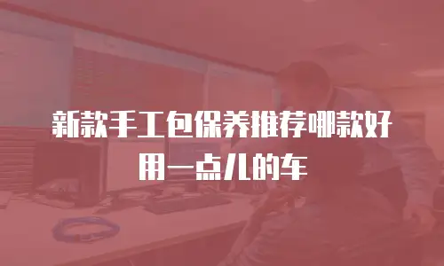 新款手工包保养推荐哪款好用一点儿的车