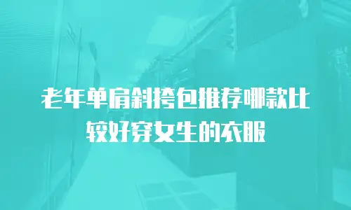 老年单肩斜挎包推荐哪款比较好穿女生的衣服
