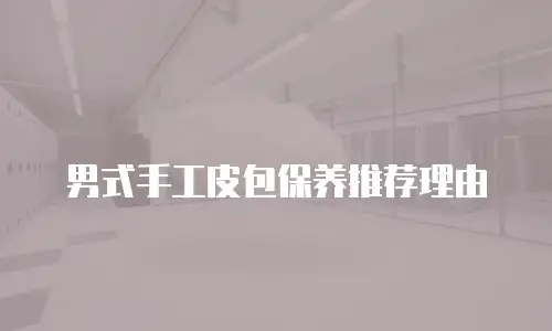 男式手工皮包保养推荐理由