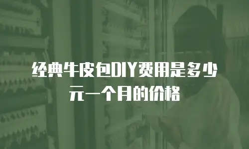 经典牛皮包DIY费用是多少元一个月的价格
