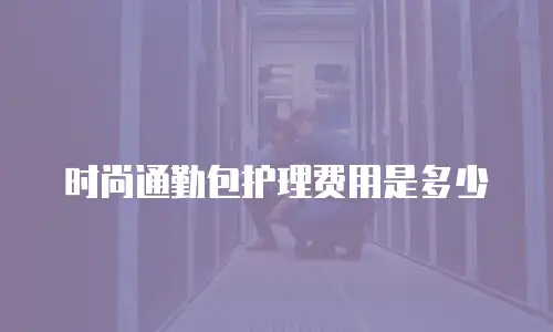 时尚通勤包护理费用是多少