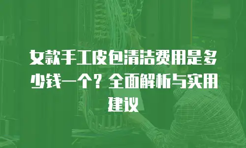 女款手工皮包清洁费用是多少钱一个？全面解析与实用建议