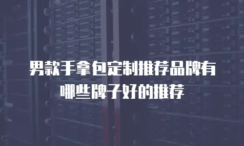 男款手拿包定制推荐品牌有哪些牌子好的推荐