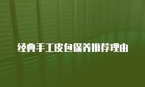 经典手工皮包保养推荐理由