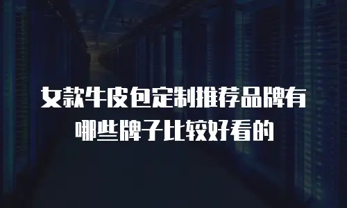女款牛皮包定制推荐品牌有哪些牌子比较好看的