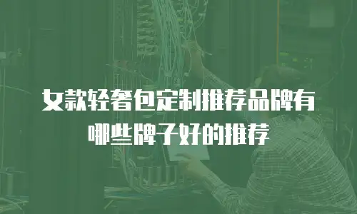 女款轻奢包定制推荐品牌有哪些牌子好的推荐