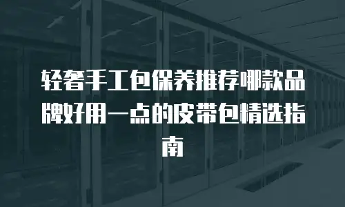 轻奢手工包保养推荐哪款品牌好用一点的皮带包精选指南
