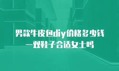 男款牛皮包diy价格多少钱一双鞋子合适女士吗