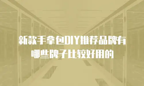新款手拿包DIY推荐品牌有哪些牌子比较好用的