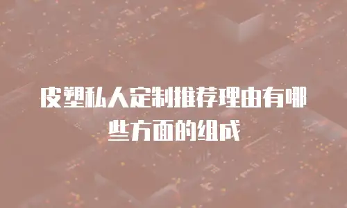 皮塑私人定制推荐理由有哪些方面的组成