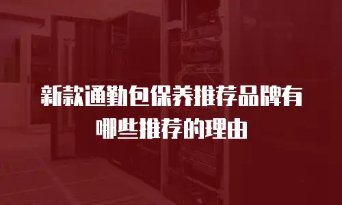 新款通勤包保养推荐品牌有哪些推荐的理由