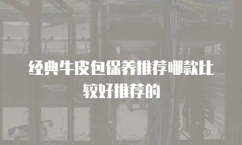 经典牛皮包保养推荐哪款比较好推荐的