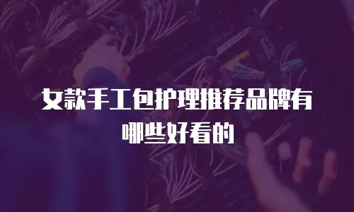 女款手工包护理推荐品牌有哪些好看的