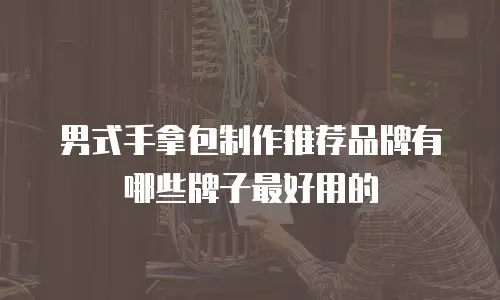 男式手拿包制作推荐品牌有哪些牌子最好用的