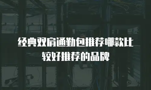 经典双肩通勤包推荐哪款比较好推荐的品牌