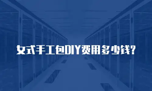 女式手工包DIY费用多少钱？