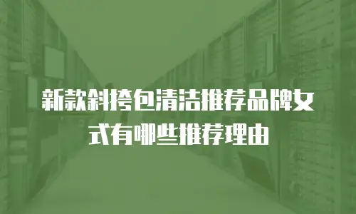 新款斜挎包清洁推荐品牌女式有哪些推荐理由