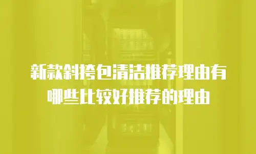 新款斜挎包清洁推荐理由有哪些比较好推荐的理由
