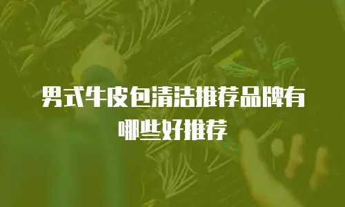 男式牛皮包清洁推荐品牌有哪些好推荐