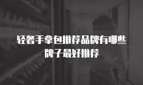 轻奢手拿包推荐品牌有哪些牌子最好推荐