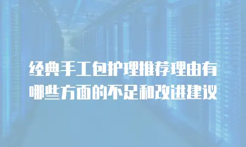 经典手工包护理推荐理由有哪些方面的不足和改进建议