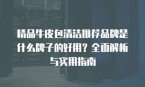 精品牛皮包清洁推荐品牌是什么牌子的好用？全面解析与实用指南