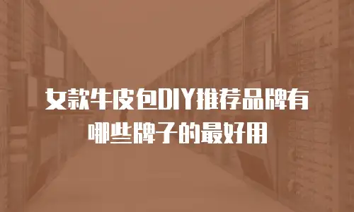 女款牛皮包DIY推荐品牌有哪些牌子的最好用