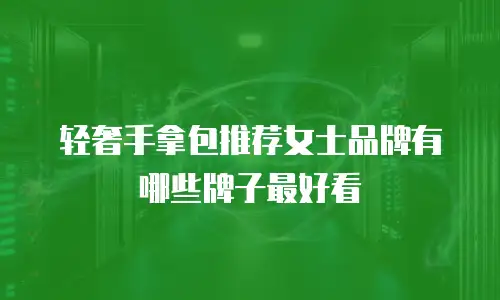 轻奢手拿包推荐女士品牌有哪些牌子最好看
