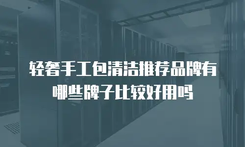 轻奢手工包清洁推荐品牌有哪些牌子比较好用吗