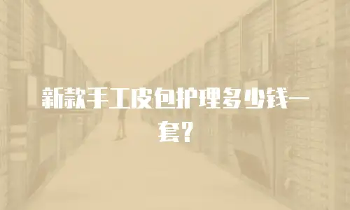 新款手工皮包护理多少钱一套？