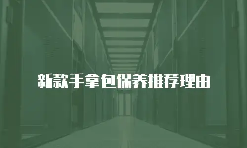 新款手拿包保养推荐理由