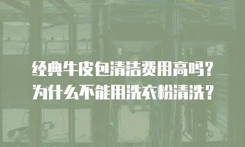 经典牛皮包清洁费用高吗？为什么不能用洗衣粉清洗？