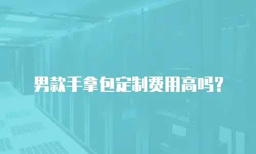 男款手拿包定制费用高吗？