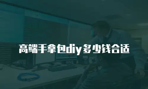 高端手拿包diy多少钱合适