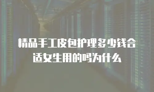 精品手工皮包护理多少钱合适女生用的吗为什么
