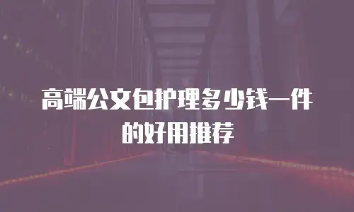 高端公文包护理多少钱一件的好用推荐