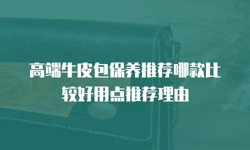 高端牛皮包保养推荐哪款比较好用点推荐理由